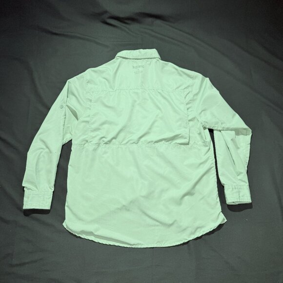 Guide Gear Men's shirt Large Green Long Sleeve Adventure Quick Dry - Picture 3 of 10